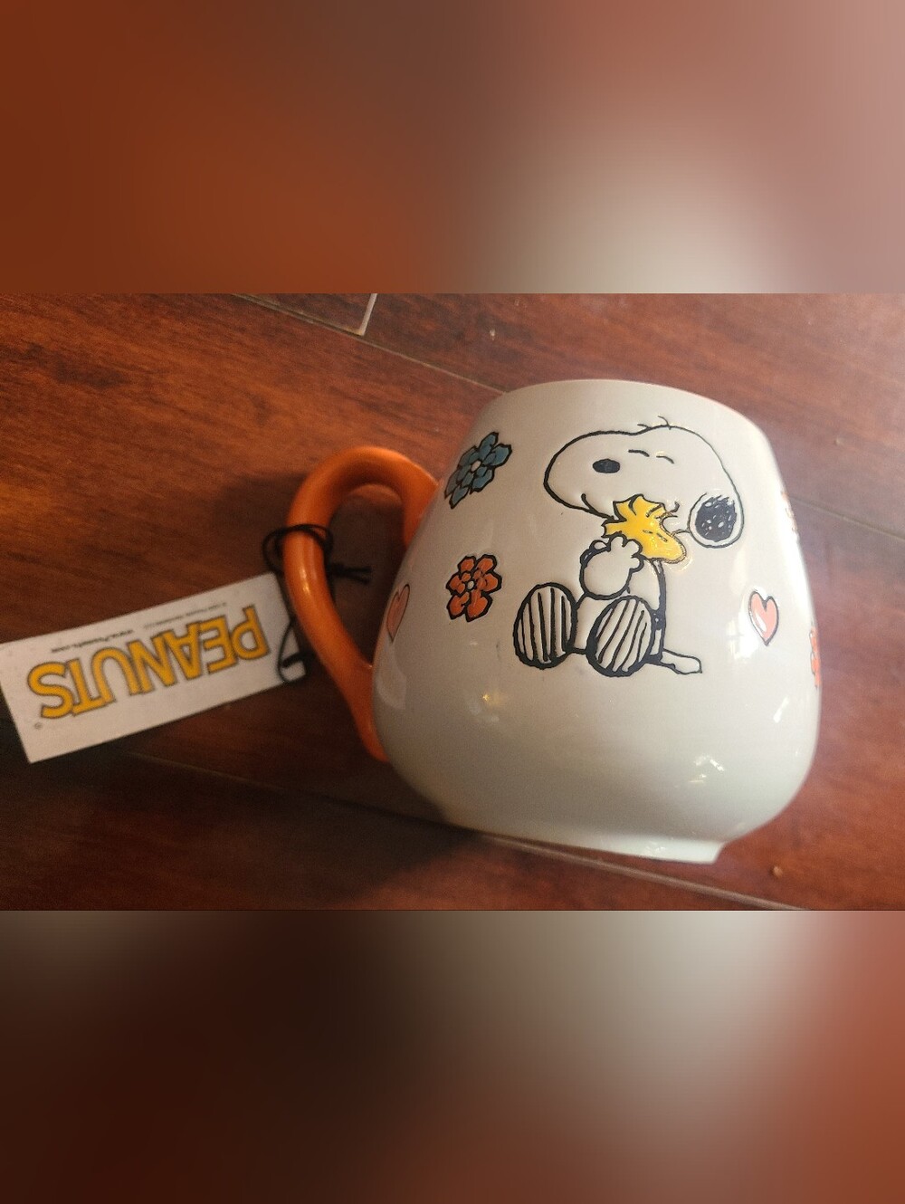 PEANUTS Snoopy & Woodstock Mother's Baby 20 oz Mug NWT
